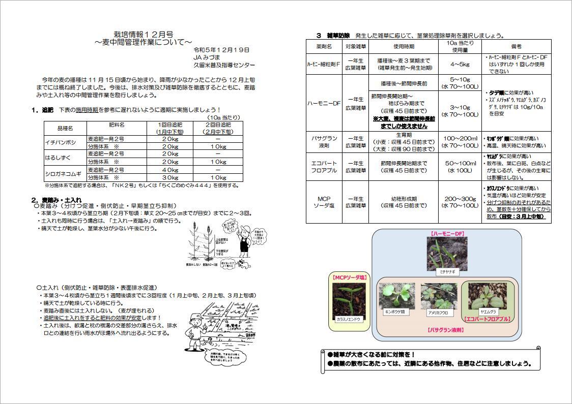 営農情報